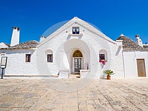 Trullo Maggiore, Alberobello, UNESCO heritage, Puglia, Italy