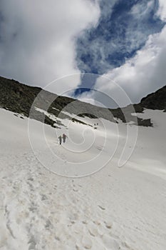 Opravdu krásné zasněžené hory na Slovensku - Vysoké Tatry