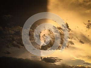 Light vs. Dark in Clouds