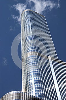 Trump International Hotel and Tower in downtown Chicago, Illinois USA