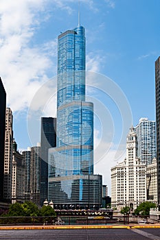 Trump International Tower and other buildings in Chicago