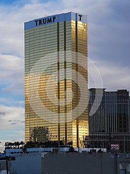 The Trump Tower in Las Vegas, Nevada, USA