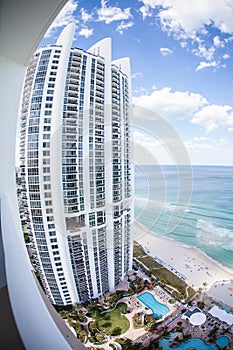 The Trump Towers in Miami photo