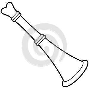 Trumpet Icon Illustration