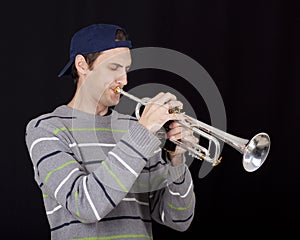 Trumpet player