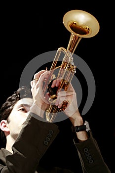 Trumpet player
