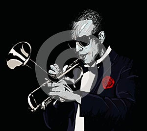 Trumpet player