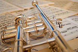 Trumpet reflections photo