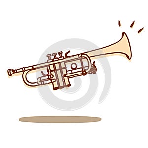 Trumpet vector