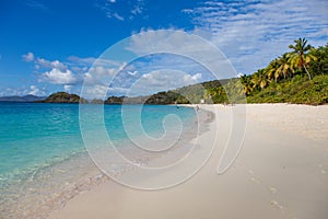 Trunk Bay on the Caribbean Island of St John in the US Virgin Islands