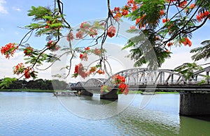 Truong Tien Bridge, Hue City, Vietnam