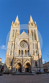 Truro Cathedral in cornwall england uk kernow