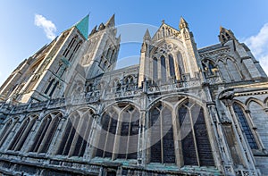 Truro Cathedral in cornwall england uk kernow