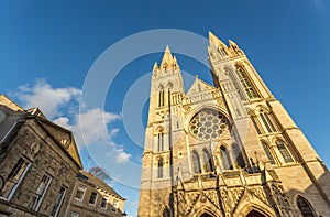 Truro Cathedral in cornwall england uk kernow