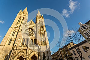 Truro Cathedral in cornwall england uk kernow