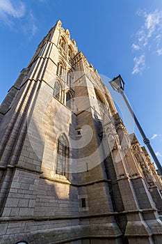 Truro Cathedral in cornwall england uk kernow