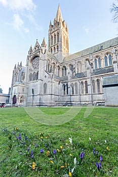 Truro Cathedral in cornwall england uk kernow