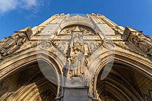 Truro Cathedral in cornwall england uk kernow