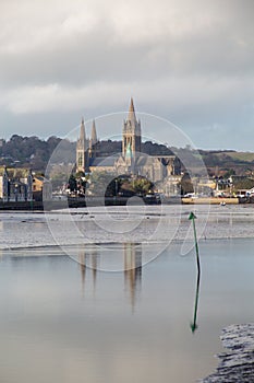 Truro cathedral cornwall england uk