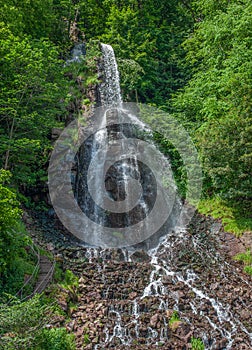 Trusetal Waterfall,Thuringia,Germany