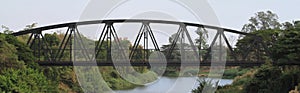 Truss Bridge of Train photo