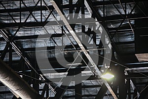 Truss structure In the factory