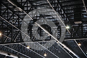 Truss structure In the factory