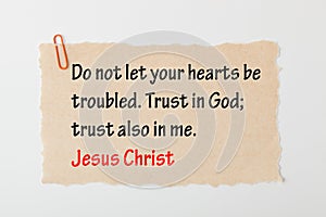 Trust in God