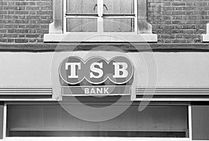 Trustee Savings Bank signage