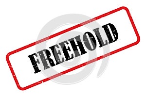 Freehold sign photo