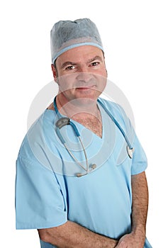 Trustworthy Doctor in Scrubs photo