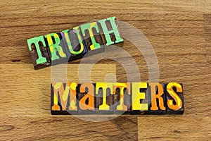 Truth matters honesty integrity character important respect lifestyle