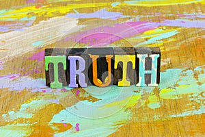 Truth power honesty integrity people honor trust honest love photo