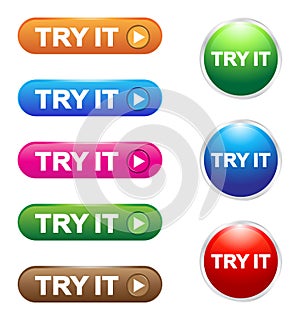 Try it buttons photo
