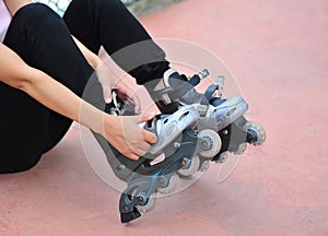 try inline rollerblades