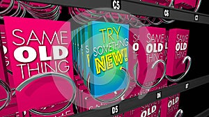 Try Something New Product Trial Offer Vending Machine