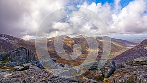 A view from Tryfan Snowdonia North Wales