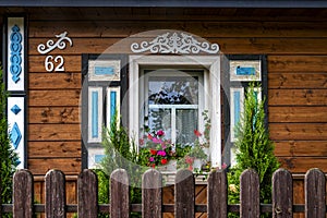 trzescianka, the land of open shutters, podlasie , poland