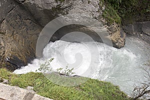 The TrÃ¼mmelbach Falls, Switzerland