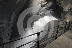 The TrÃ¼mmelbach Falls, Switzerland