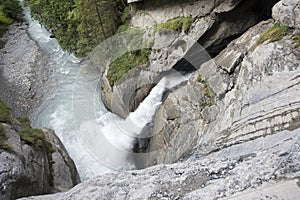 The TrÃ¼mmelbach Falls, Switzerland