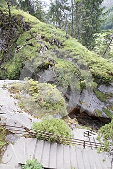 The TrÃ¼mmelbach Falls, Switzerland