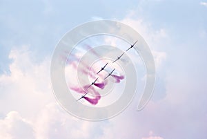 TS-11 jets from Bialo-Czerwone Iskry team