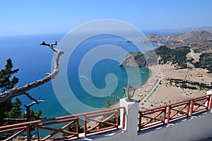 Tsambika beach, Rhodes Island, Greece, Europe