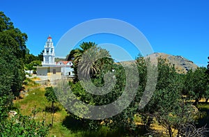 Tsambika - Monastery of Our Lady on Rhodes Island, Greece