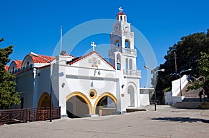 Tsambika Monastery on Rhodes island, Greece.