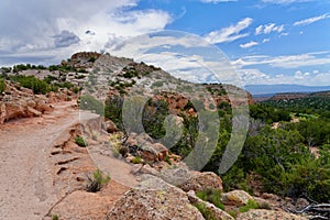 The Tsankawi Trail in Bandelier National Monument