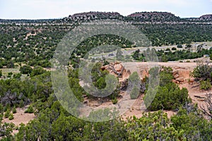 The Tsankawi Trail in Bandelier National Monument