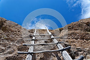 The Tsankawi Trail in Bandelier National Monument