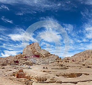 Tsaparang, the ruins of the ancient capital of Guge Kingdom and